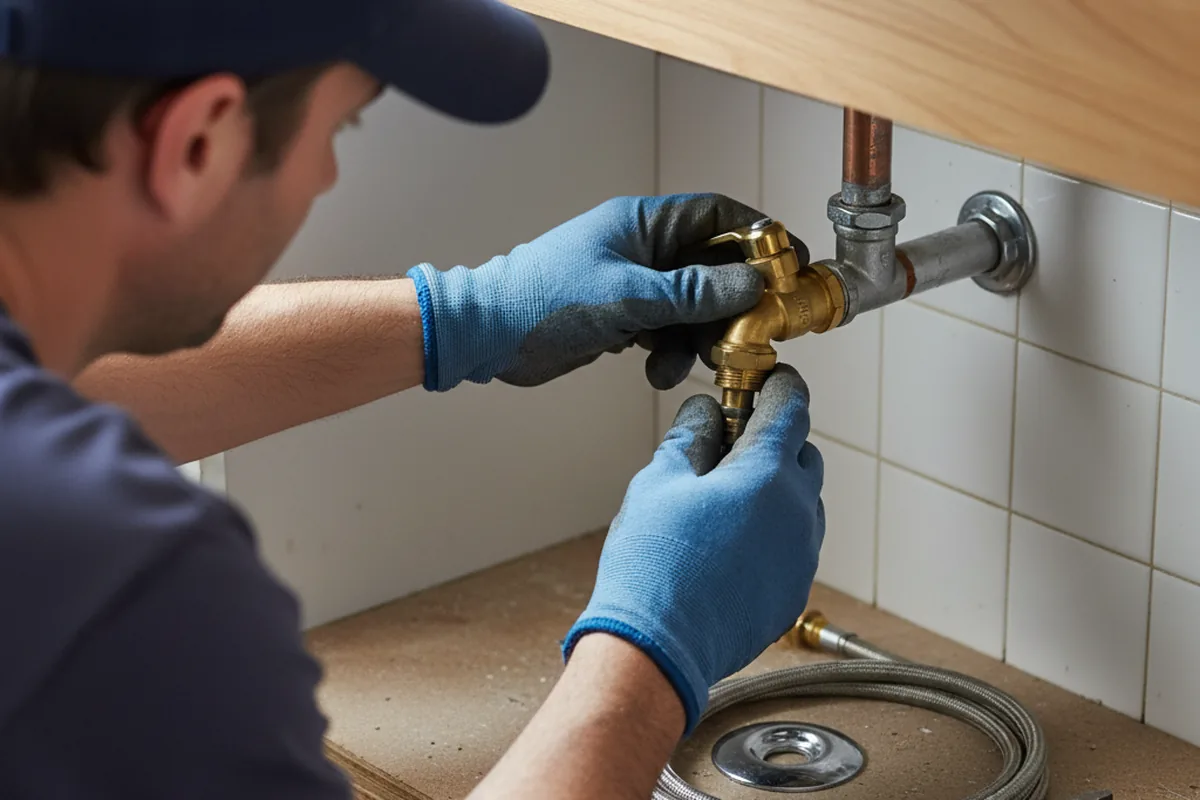 Shutoff valve and fitting work during Repiping in Haiku